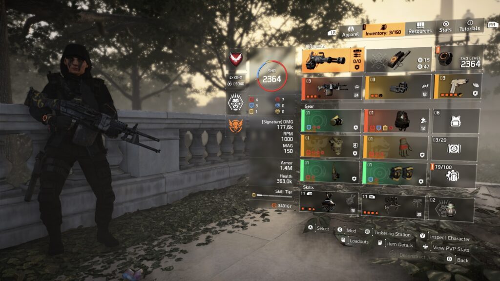 The Division 2 Hardcore Build