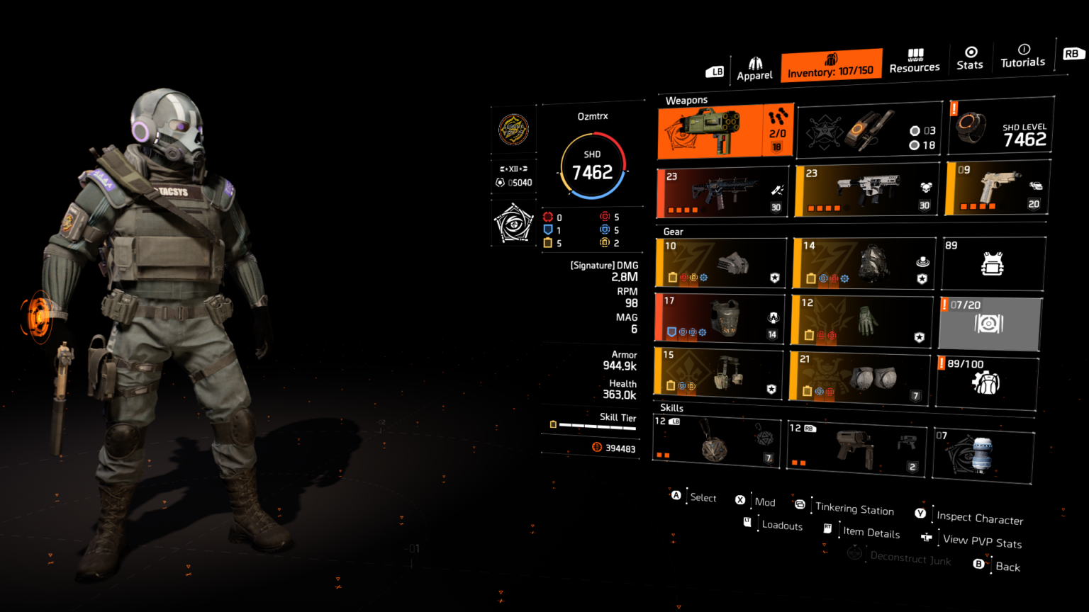 The Division 2 – Shock Armor Support Build – OZMatrix.NET