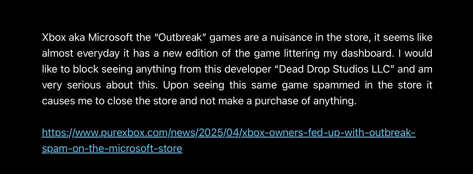 Outbreak Dead Drop Studios LLC