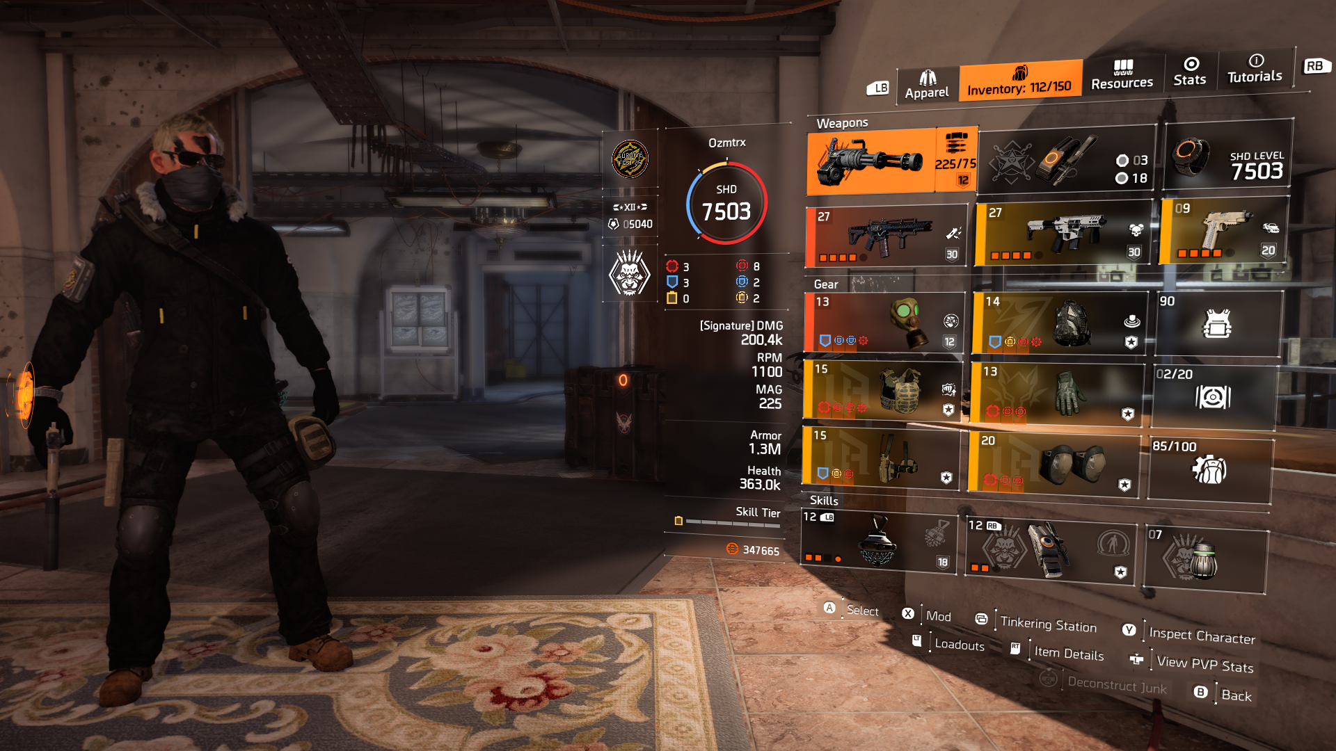 The Division 2 - Shock Armor High Damage Hybrid Build