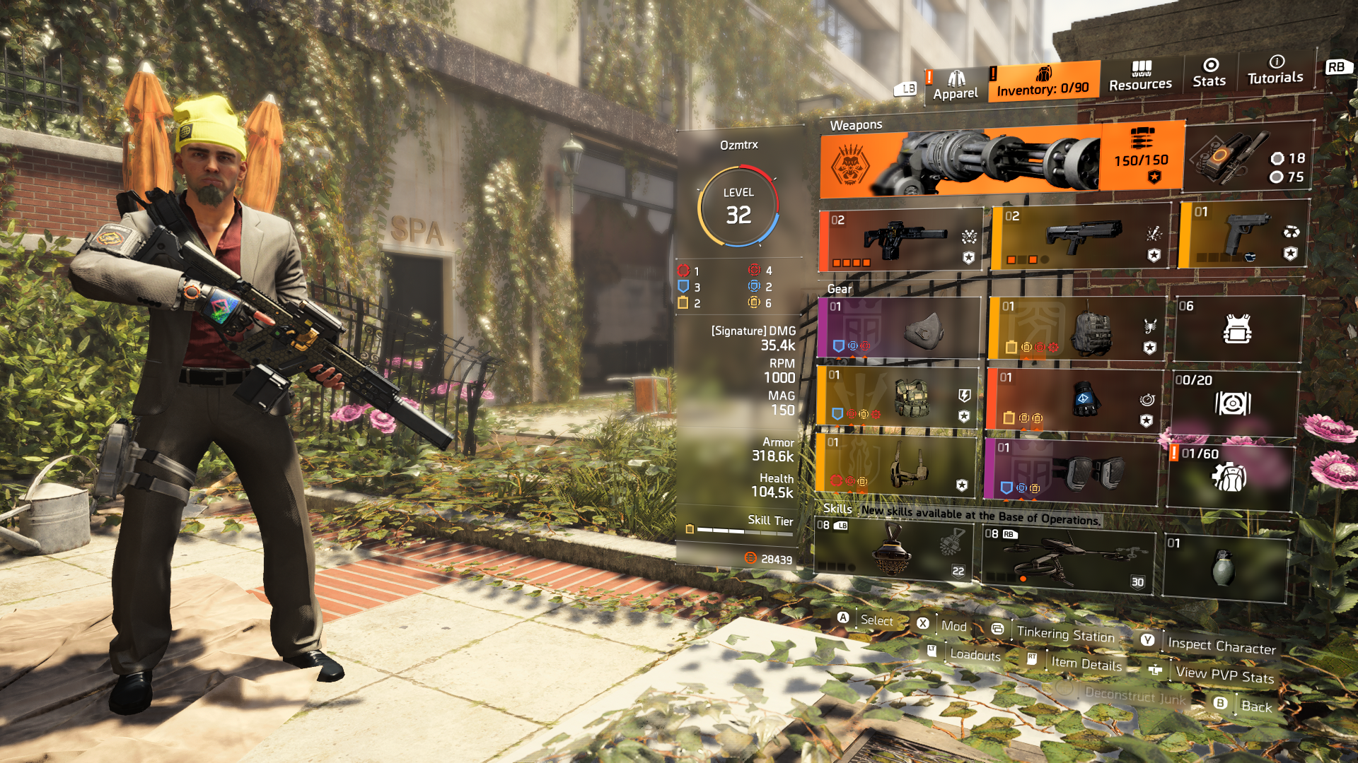 The Division 2 Leveling Strategy Setup BTSU Gloves