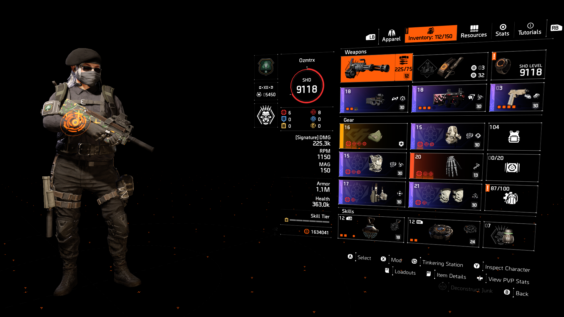 The Division 2 Prototype Striker Build With Overdogs and Grupo