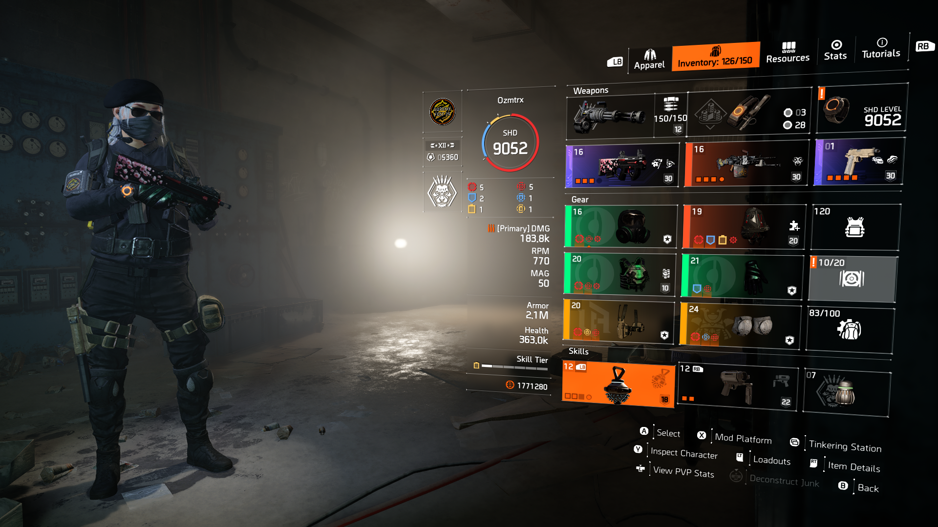 The Division 2 Y8S1 Core Strength Survival Retaliation Build