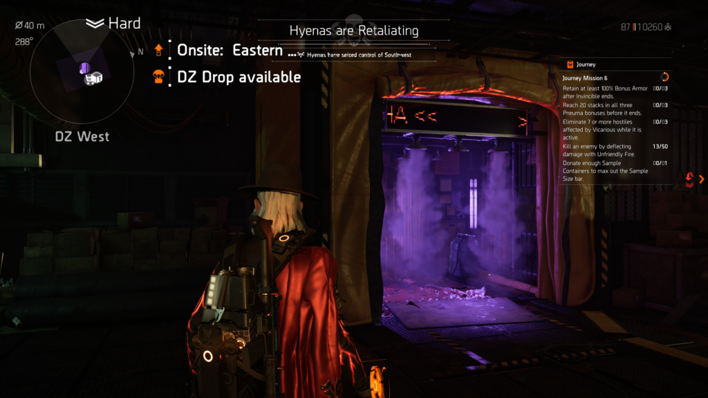 The Division 2, I am getting around 10 exotic components per hour here.
