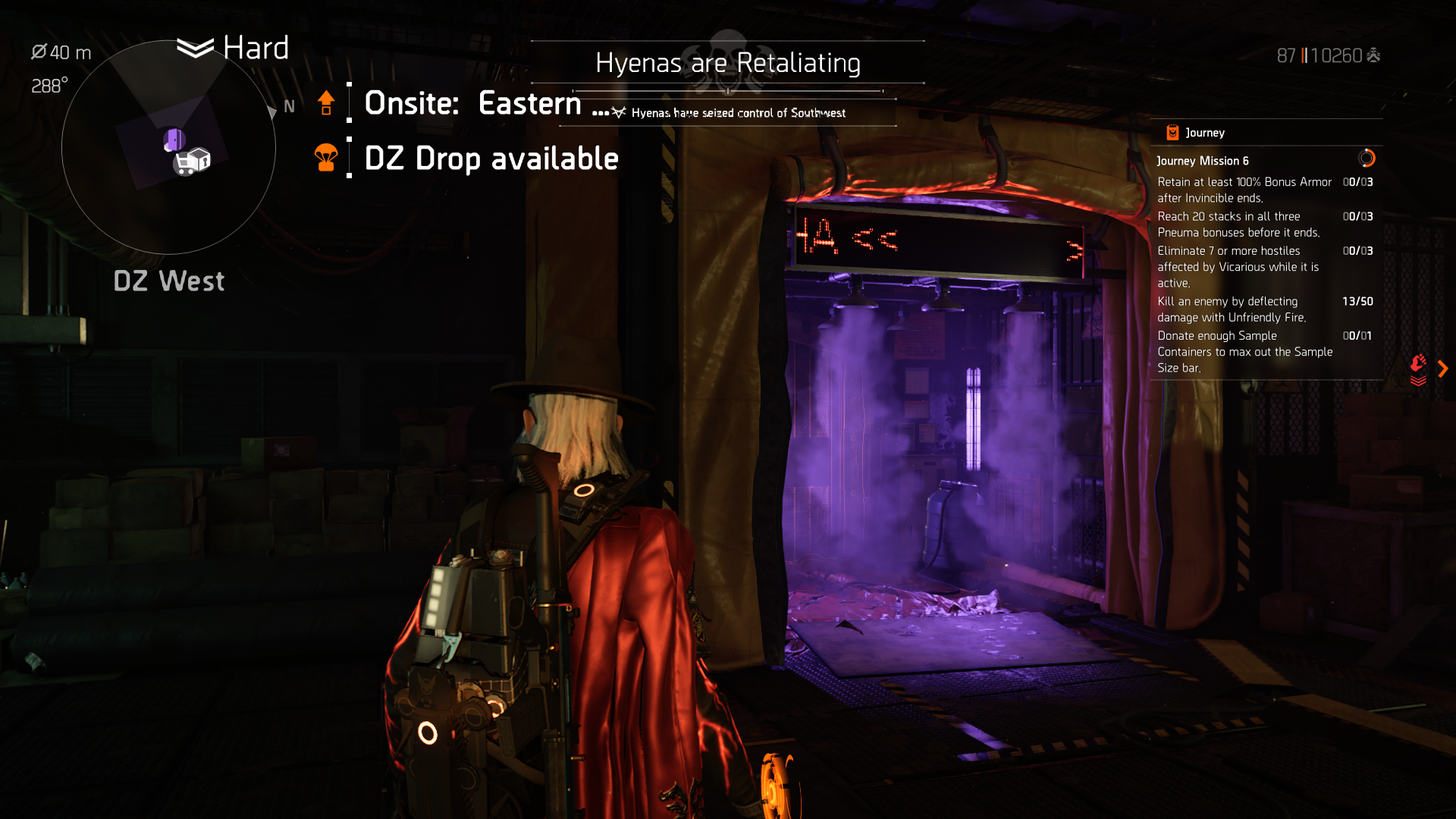The Division 2, I am getting around 10 exotic components per hour here.