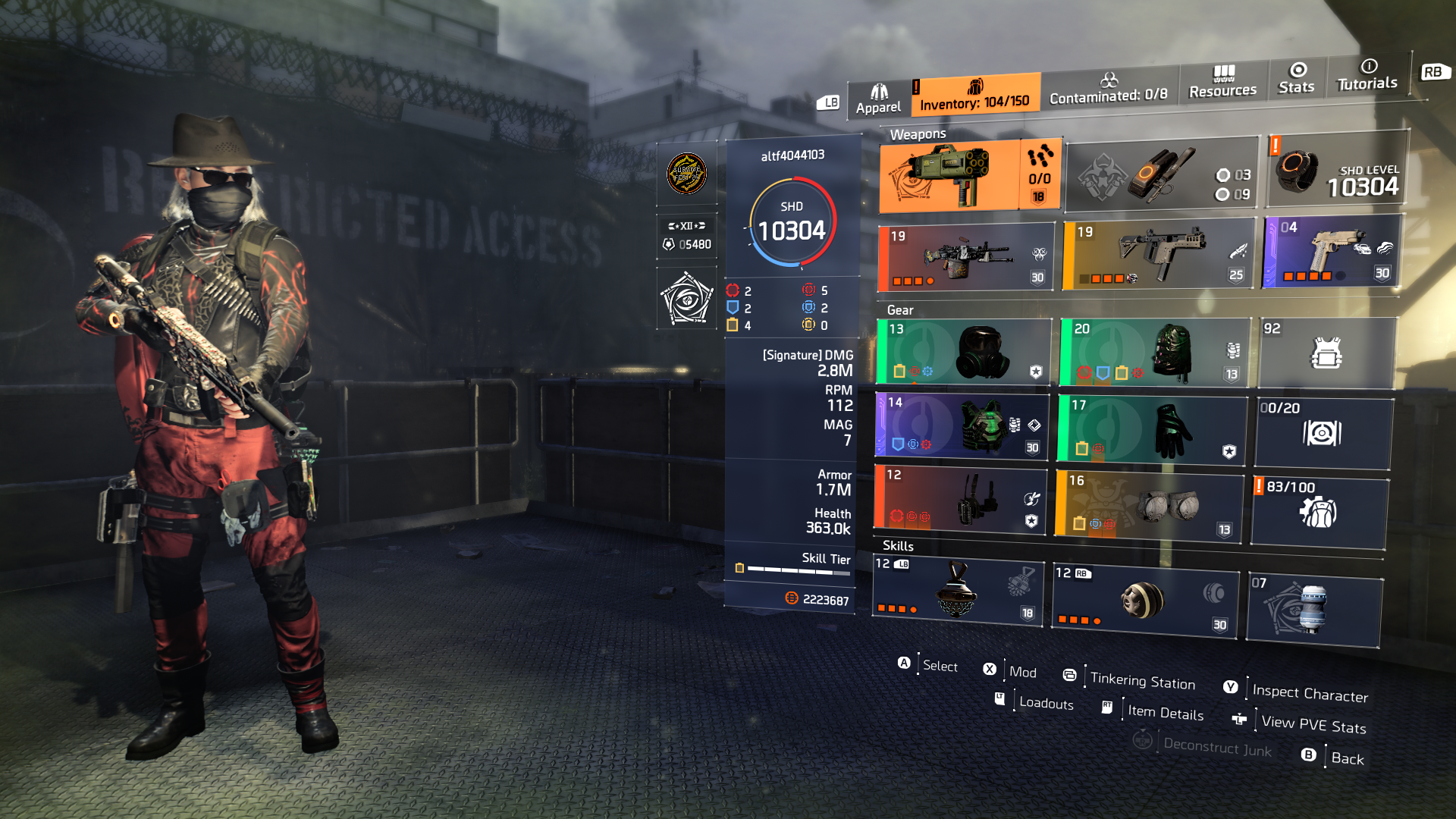 The Division 2, Amazing Toxic DZ Build