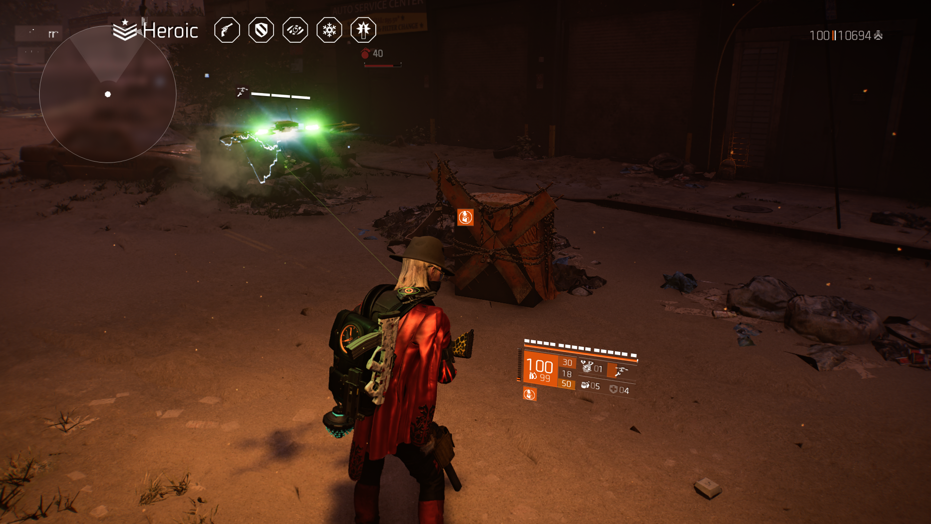 The Division 2, Dust Storm Event Experience.