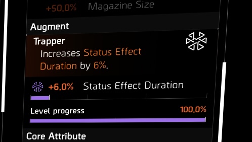 The Division 2, Ongoing Directive, Prototype Augment Recommendation.