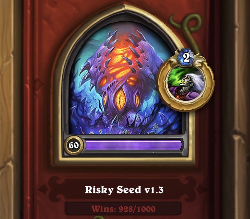 Hearthstone, Wild Deck, Risky Seed v1.3