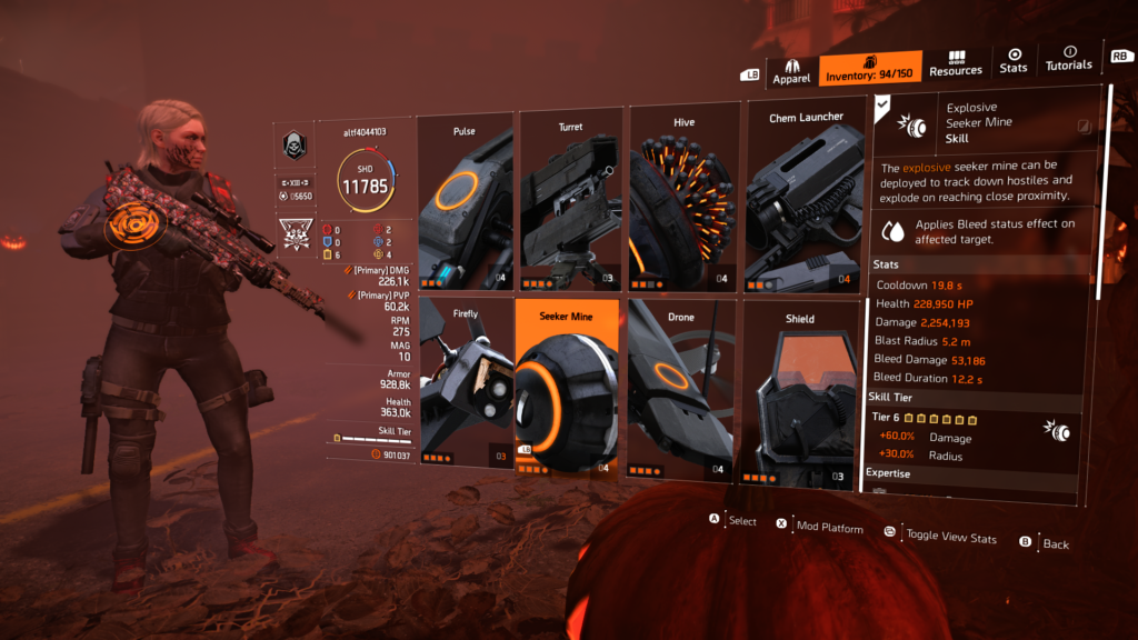 The Division 2, Eclipse Solo Tier 10 Build