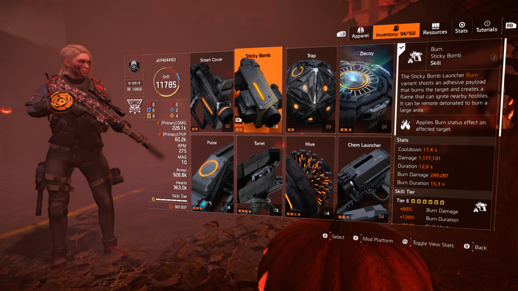 The Division 2, Eclipse Solo Tier 10 Build