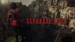 Resident Evil 4 Separate Ways DLC as Ada Wong with Grapple Hook Resident Evil 4